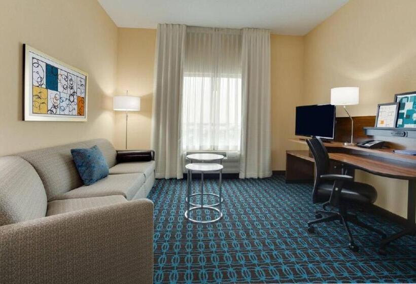 Люкс Кровать Кинг, Fairfield Inn & Suites By Marriott Fort Lauderdale Pembroke Pines