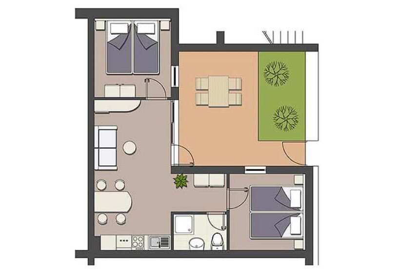 Апартаменты 1 Спальня, Valamar Diamant Residence