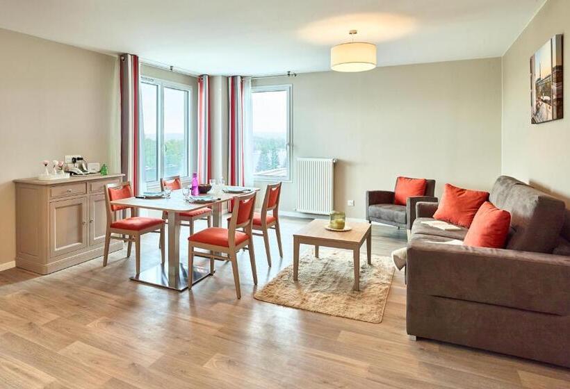 Апартаменты 1 Спальня, Zenao Appart Hôtels Montreuil