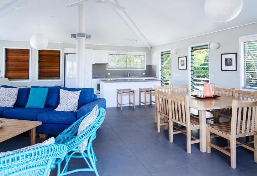 침실 3개 주택, The Retreat Beach Houses