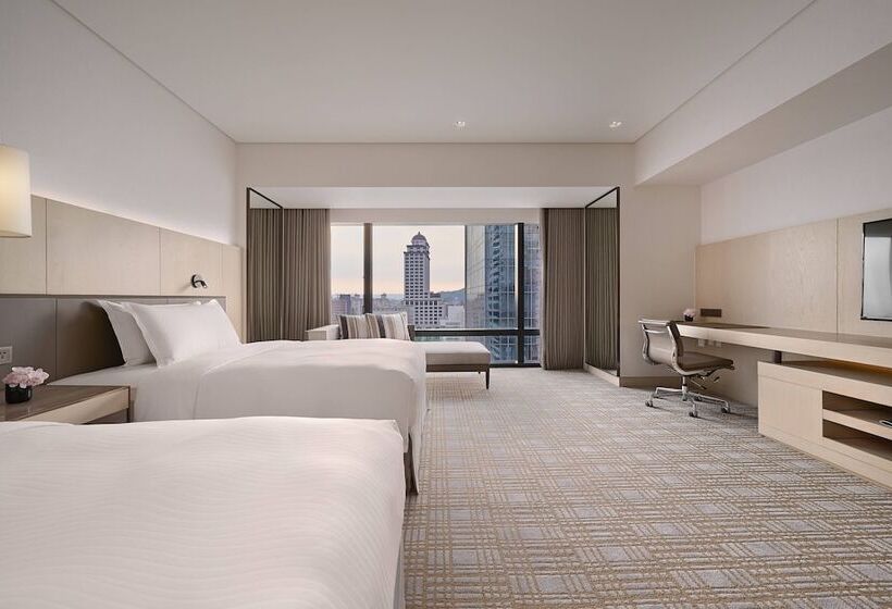 اتاق استاندارد با 2 تخت دوبل, Taipei Marriott