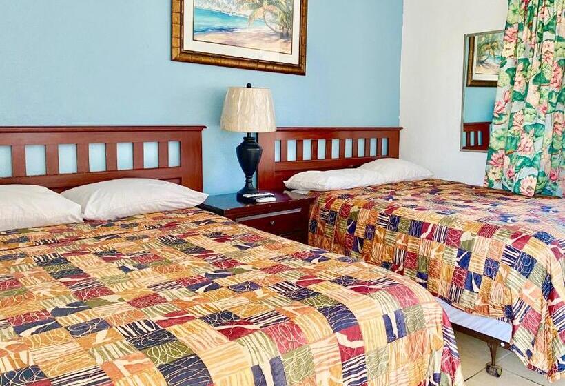 غرفه قياسيه سريرين مزدوجين, Glades Motel   Naples