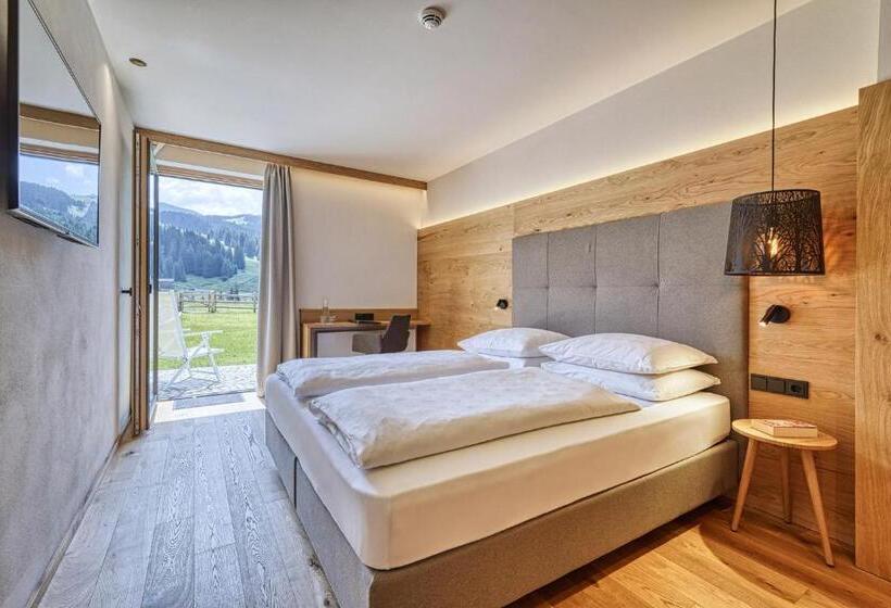 اتاق استاندارد با چشم‌انداز باغ, Brunelle Seiser Alm Lodge