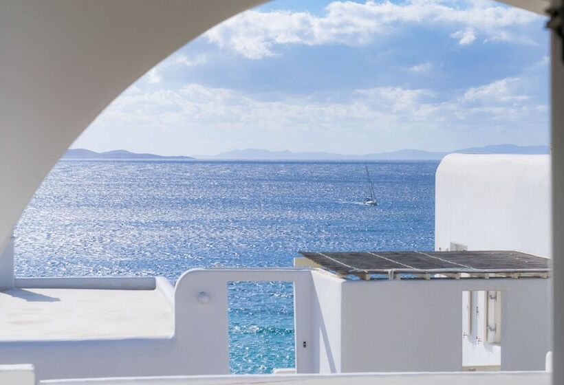 חדר דלוקס לשלושה עם נו לים, Withinn Mykonos Suites