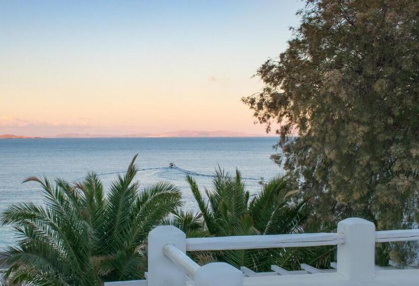 חדר דלוקס עם מרפסת נוף לים, Withinn Mykonos Suites