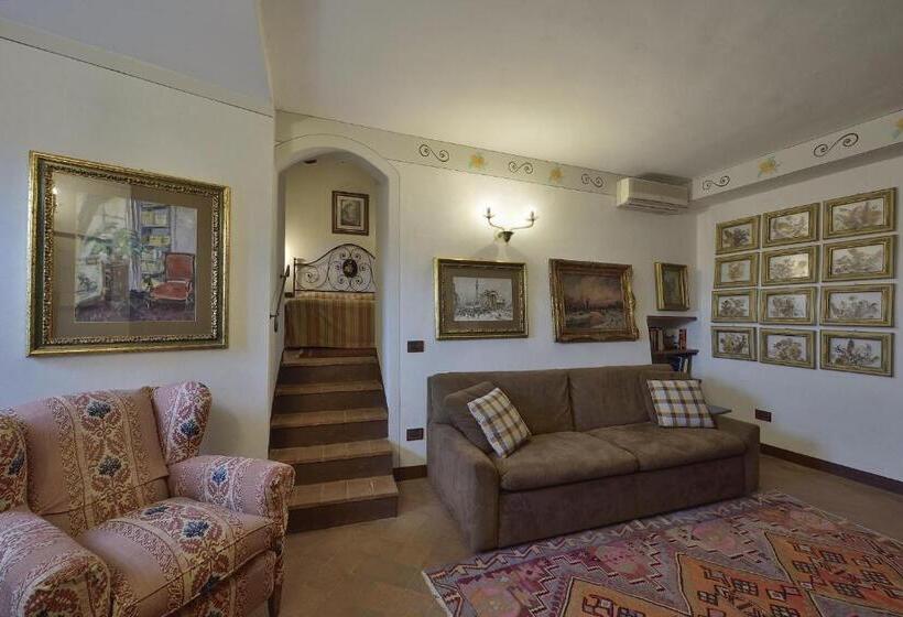 Апартаменты 1 Спальня, Castelletto Di Montebenichi