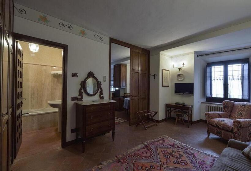 Апартаменты 1 Спальня, Castelletto Di Montebenichi