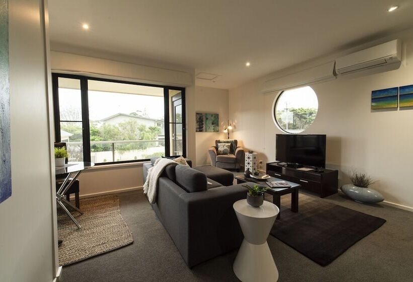 침실 1개 디럭스 아파트, Hilltop Apartments Phillip Island   Adults Only