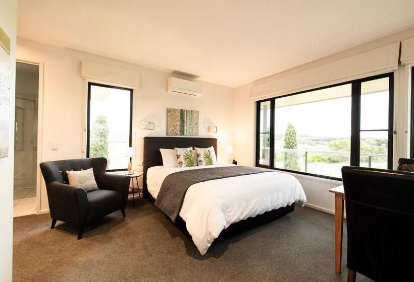 침실 1개 디럭스 아파트, Hilltop Apartments Phillip Island   Adults Only