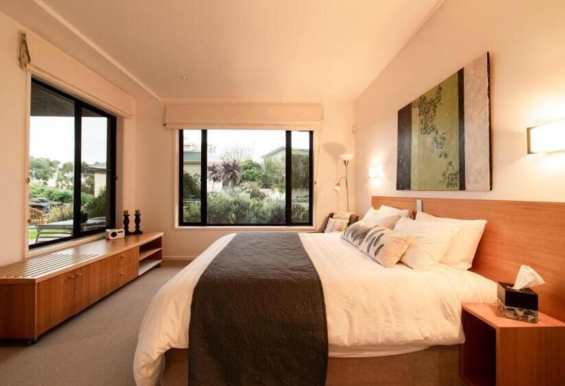 带1个卧室带花园景观的公寓, Hilltop Apartments Phillip Island   Adults Only