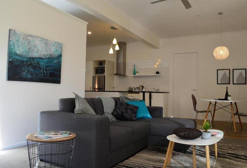 带1个卧室带花园景观的公寓, Hilltop Apartments Phillip Island   Adults Only