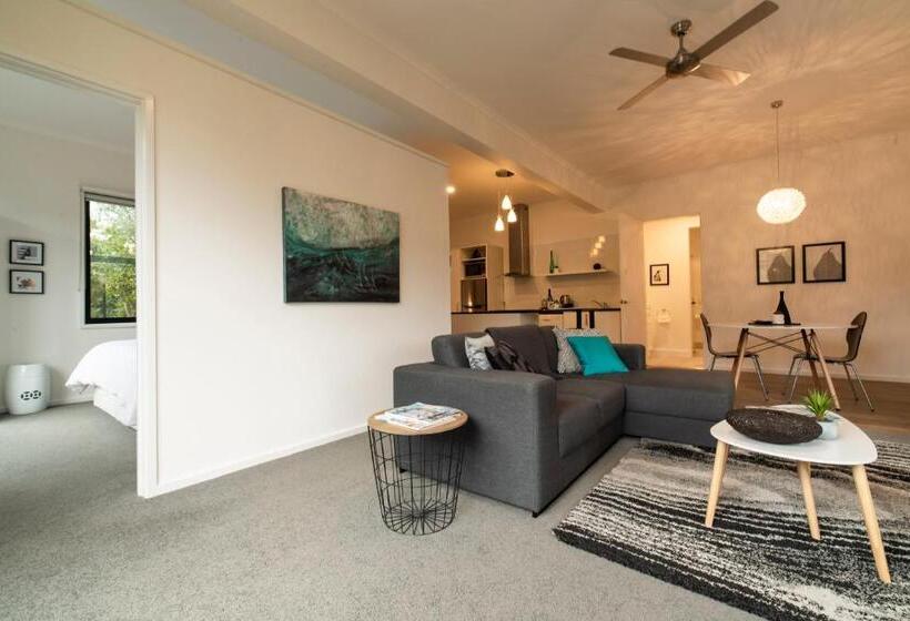 带1个卧室带花园景观的公寓, Hilltop Apartments Phillip Island   Adults Only