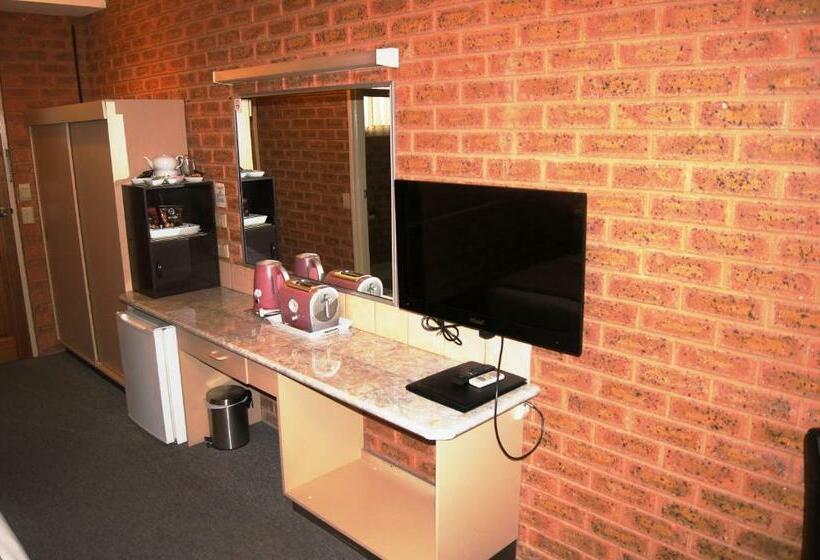 스탠다드 룸 킹사이즈 침대, Central Yarrawonga Motor Inn