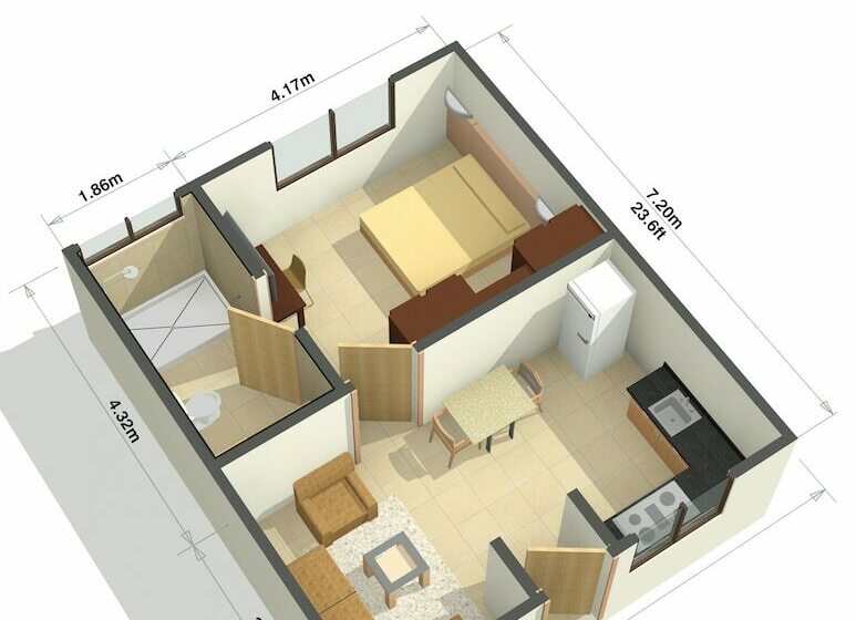 스위트, Residence Inn Suites Cristina
