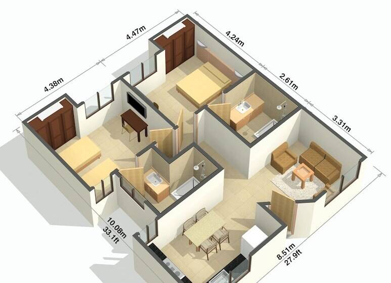수피리어 스위트, Residence Inn Suites Cristina
