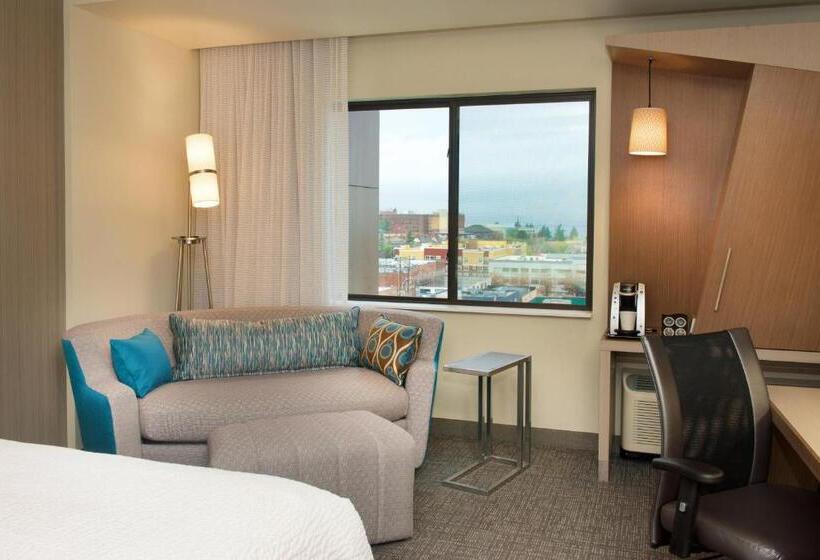 Стандартный Номер Кровать Кинг, Courtyard By Marriott Seattle Everett Downtown