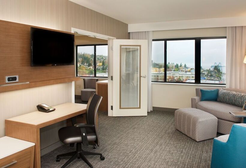 Люкс, Courtyard By Marriott Seattle Everett Downtown