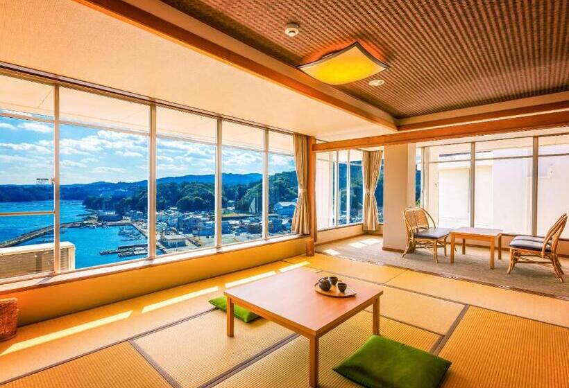 Superior Zimmer mit Ausblick, Ooedo Onsen Monogatari Premium Toba Saichoraku