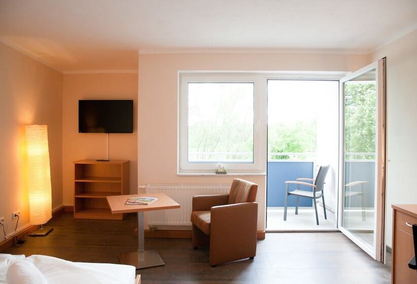 Апартаменты 1 Спальня, Apartmenthaus Wesertor