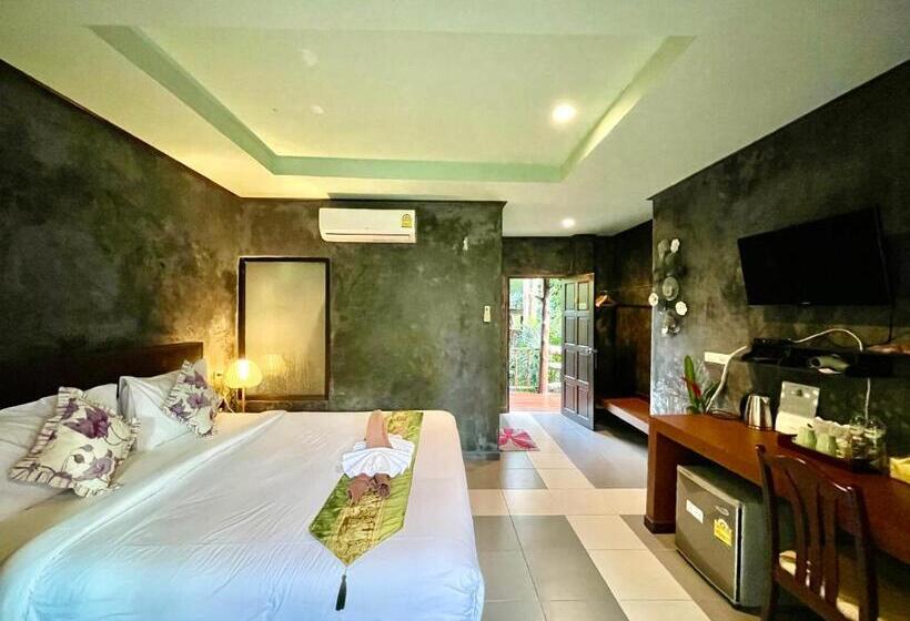 Стандартный Номер Кровать Кинг, Khao Sok Green Valley Resort   Sha Certified