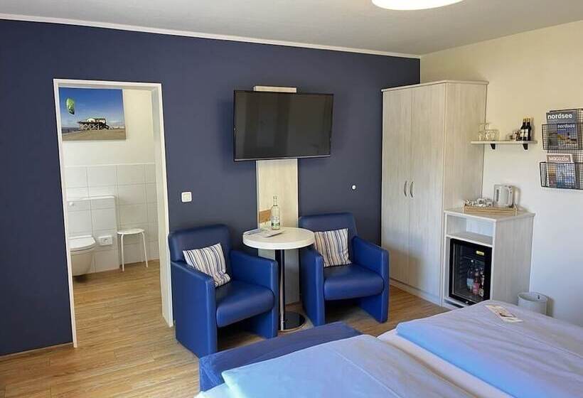 Comfort room with terrace, Garni Dünennest