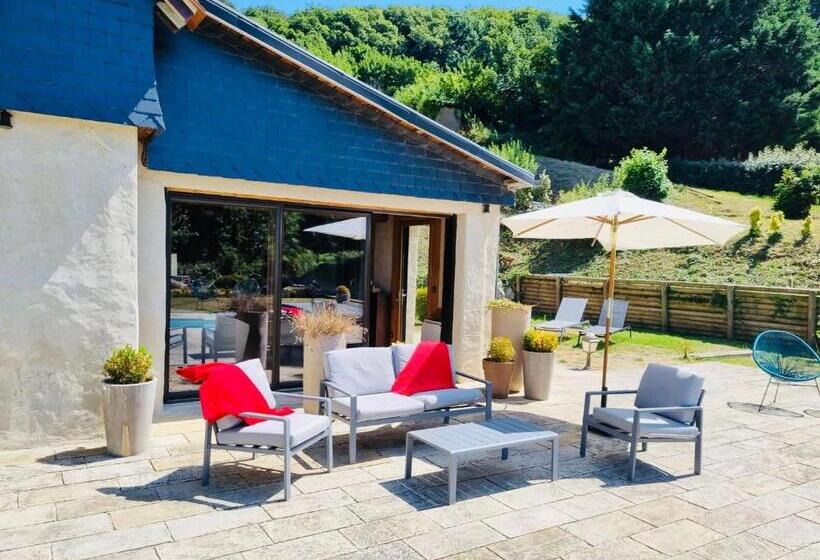 别墅: 1间卧室带游泳池, Le Manoir Des Impressionnistes   Bord De Mer