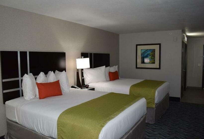 带2个双人床的标准工作室, Best Western Plus Hardeeville Inn & Suites