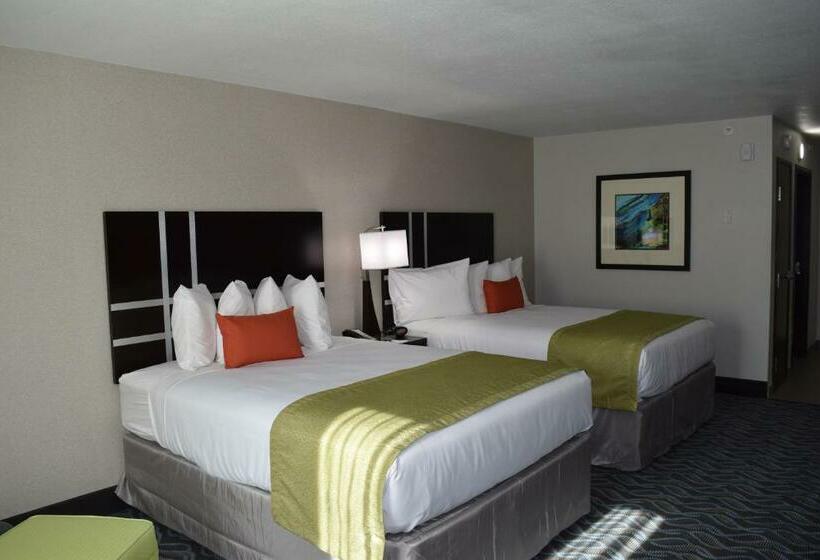 带2个双人床的标准工作室, Best Western Plus Hardeeville Inn & Suites