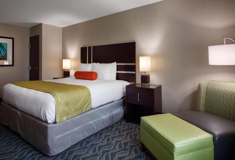 适合残疾人士使用的带超级大床的标准间, Best Western Plus Hardeeville Inn & Suites
