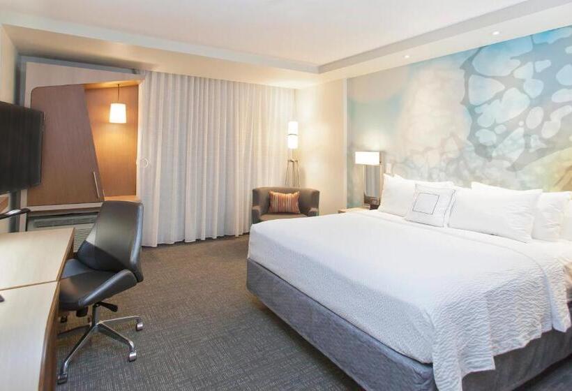 Студия Стандарт Двуспальная Кровать, Courtyard By Marriott Houston City Place