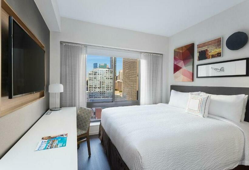 اتاق استاندارد با تخت بزرگ, Fairfield Inn & Suites By Marriott New York Manhattan/central Park