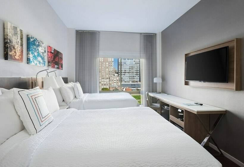 اتاق استاندارد با 2 تخت دوبل, Fairfield Inn & Suites By Marriott New York Manhattan/central Park