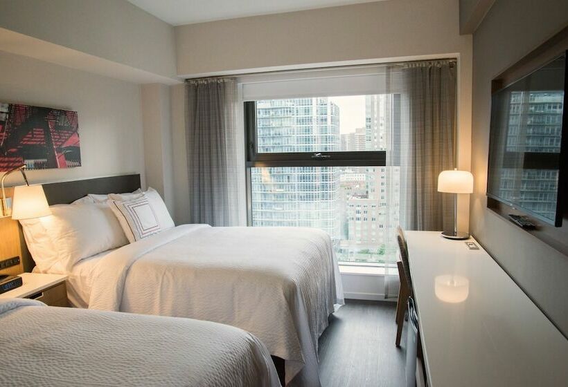 اتاق استاندارد با 2 تخت دوبل, Fairfield Inn & Suites By Marriott New York Manhattan/central Park