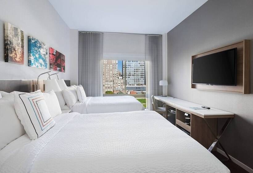 스탠다드 룸 더블 침대 2개, Fairfield Inn & Suites By Marriott New York Manhattan/central Park
