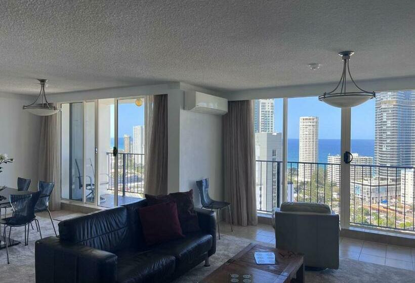 דירת 2 חדרים נוף לים, Condor Ocean View Apartments Managed By Gold Coast Premium