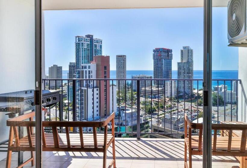 דירת 2 חדרים סופריור, Condor Ocean View Apartments Managed By Gold Coast Premium