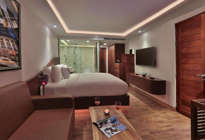 디럭스 룸 바다 전망, The Privilege Hotel Ezra Beach Club