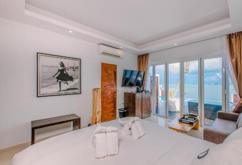 빌라 1 베드룸 - 수영장, The Privilege Hotel Ezra Beach Club