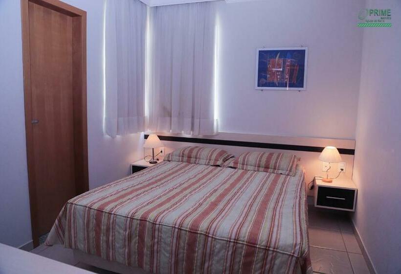 침실 2개 아파트, Prime Hotel águas Da Serra