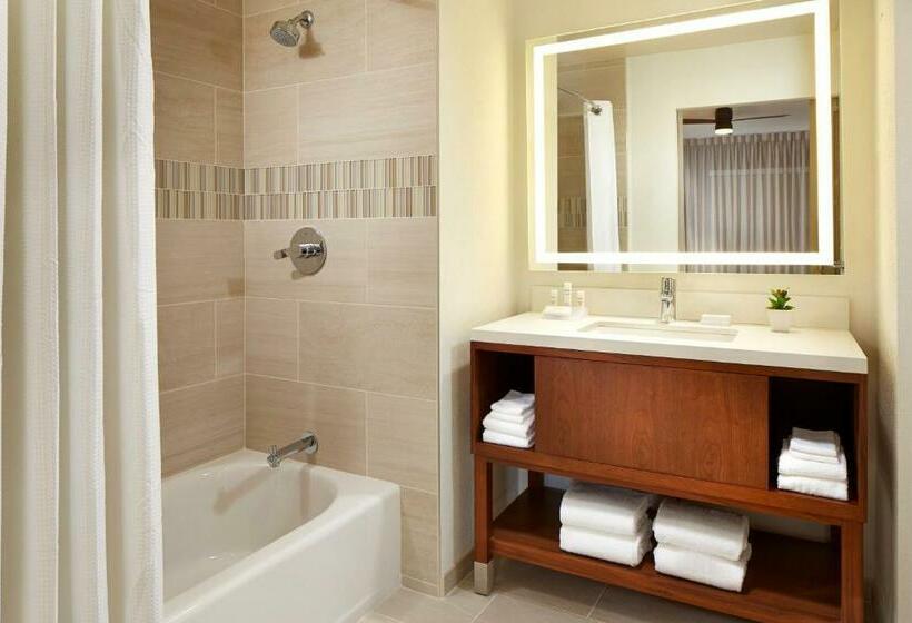 带大床的标准工作室, Homewood Suites By Hilton San Diego Mission Valley/zoo