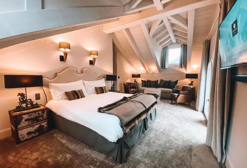 Люкс Вид на Горы, Hôtel Le White   Le 42 Restaurant