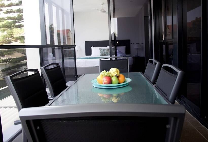 침실 2개 아파트, Synergy Broadbeach   Official