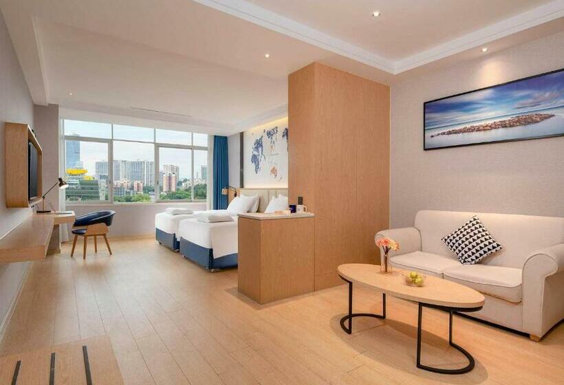 اتاق سوپریور با چشم‌انداز, Kyriad Marvelous Hotel Dongguan Municipal Government