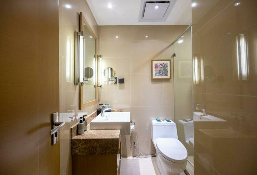 Номер Deluxe Кровать Кинг, True Go Hotel   Guangzhou International Conference Center Memorial Hall Subway Station