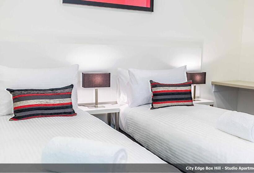 Студия Стандарт Interior, City Edge Box Hill Apartment