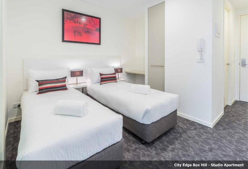 Студия Стандарт Interior, City Edge Box Hill Apartment