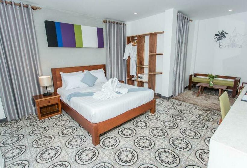 غرفة ديلوكس مزودة بشرفة, Home Chic