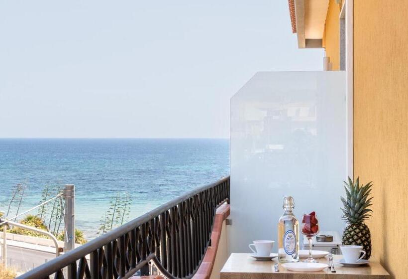 标准间侧面带海景, Pantanello Rooms Avola