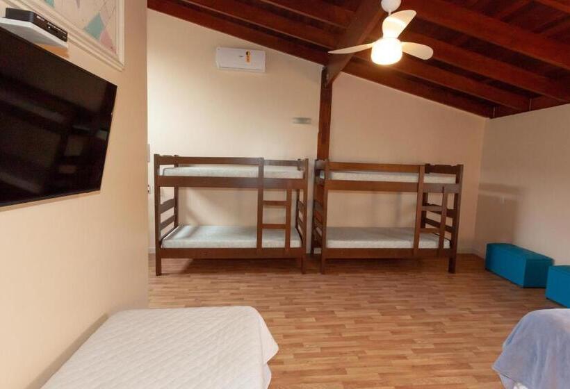 스위트 킹사이즈 침대, Ubatuba Ecologic Pousada