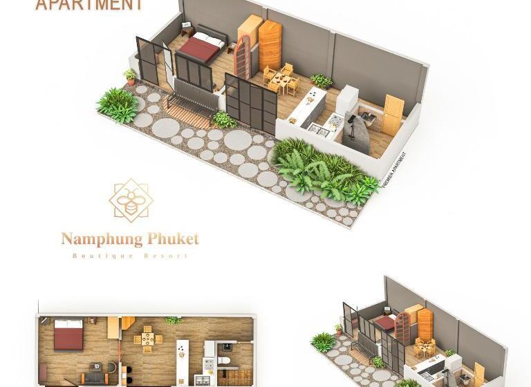 Люкс Premium 2 Спальни, Namphung Phuket Boutique Resort